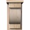 Ekena Millwork Alpine Smooth Corbel w/Backplate, Douglas Fir, 7 1/2"W x 10"D x 14"H COR08X10X14ALP01SDF - alternate 3